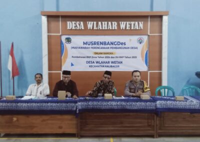 MUSRENBANG DESA DALAM RANGKA PEMBAHASAN RKP DESA TAHUN 2024 DAN DU RKP TAHUN 2025