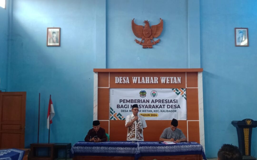 PEMBERIAN APRESIASI KEPADA MASYARAKAT