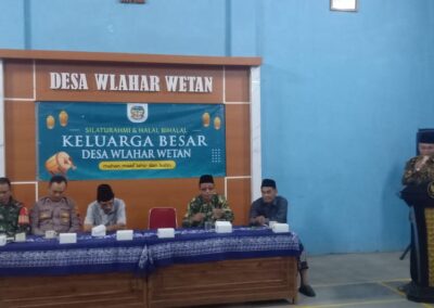 SILATURAHMI DAN HALAL BIHALAL KELUARGA BESAR DESA WLAHAR WETAN