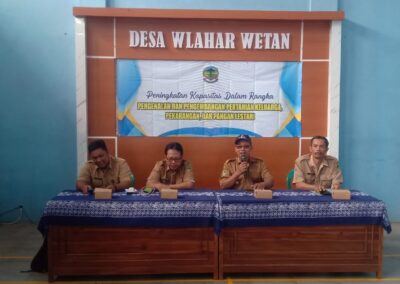 PENINGKATAN KAPASITAS BAGI MASYARAKAT GUNA PENGENALAN DAN PENGEMBANGAN PERTANIAN KELUARGA